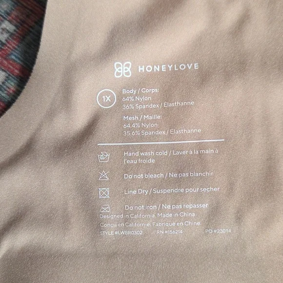 Honeylove CrossOver Bra Size 1x - Picture 5 of 7